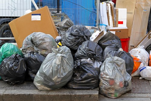 Environmental benefits of using enclosed and lockable skips