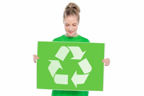 Properly sorted waste ready for removal in Croydon